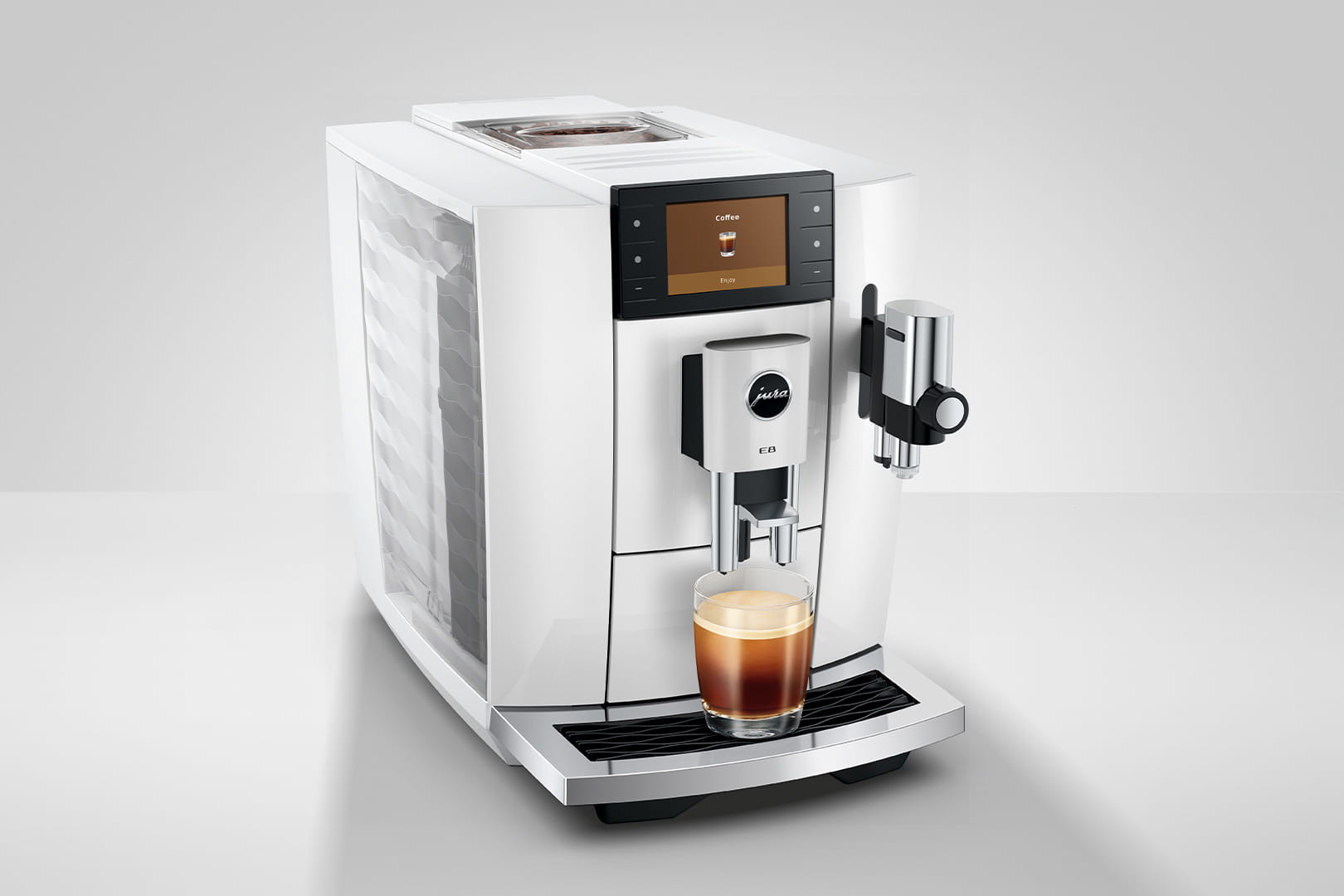 Jura E8 Piano White (ED)