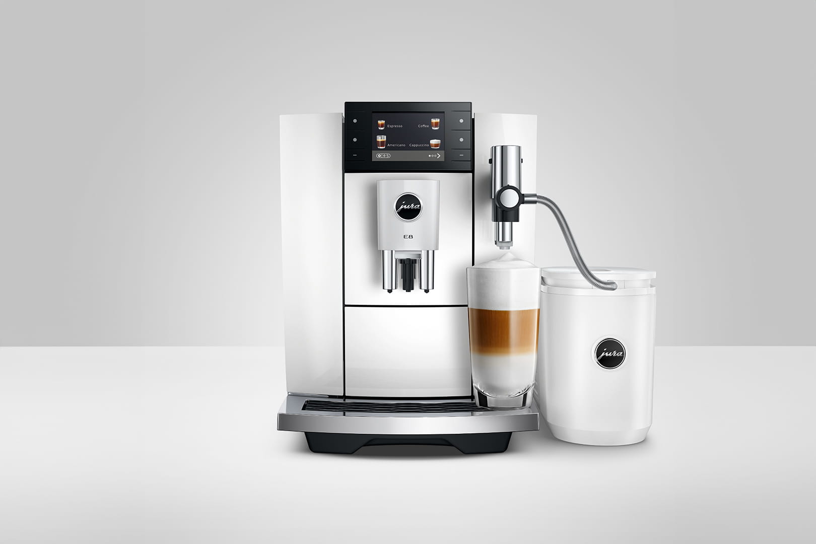 Jura E8 Piano White (ED)