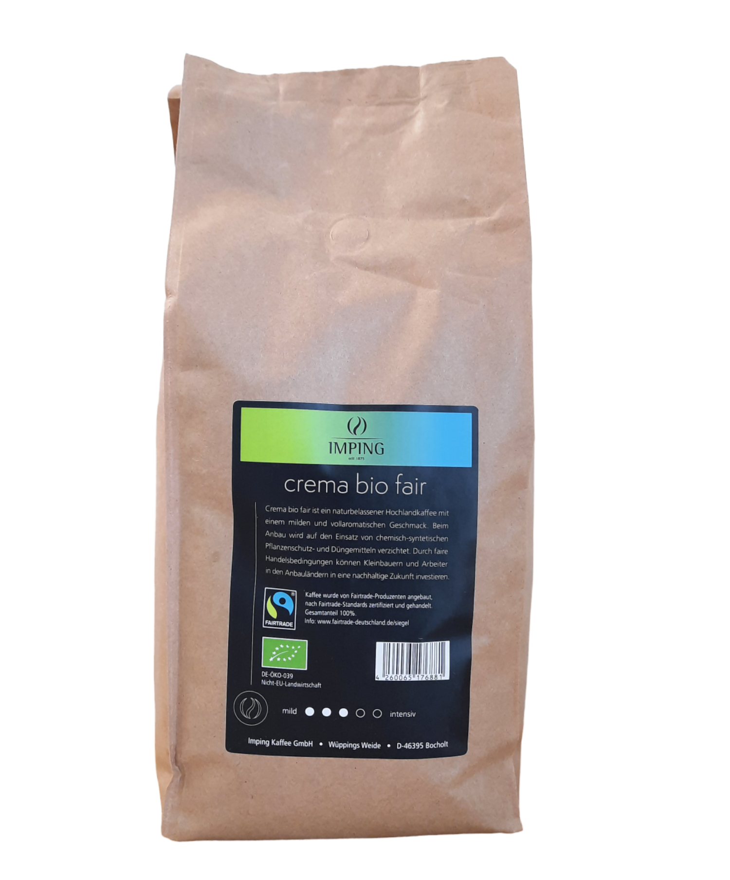 Kaffee Crema Bio Fair 1000g