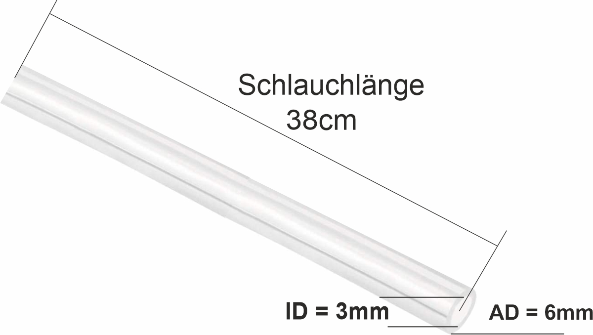 6x Milchschlauch Silikonschläuche Ersatz + 3x Anschlussnippel - Set kompatibel mit Jura