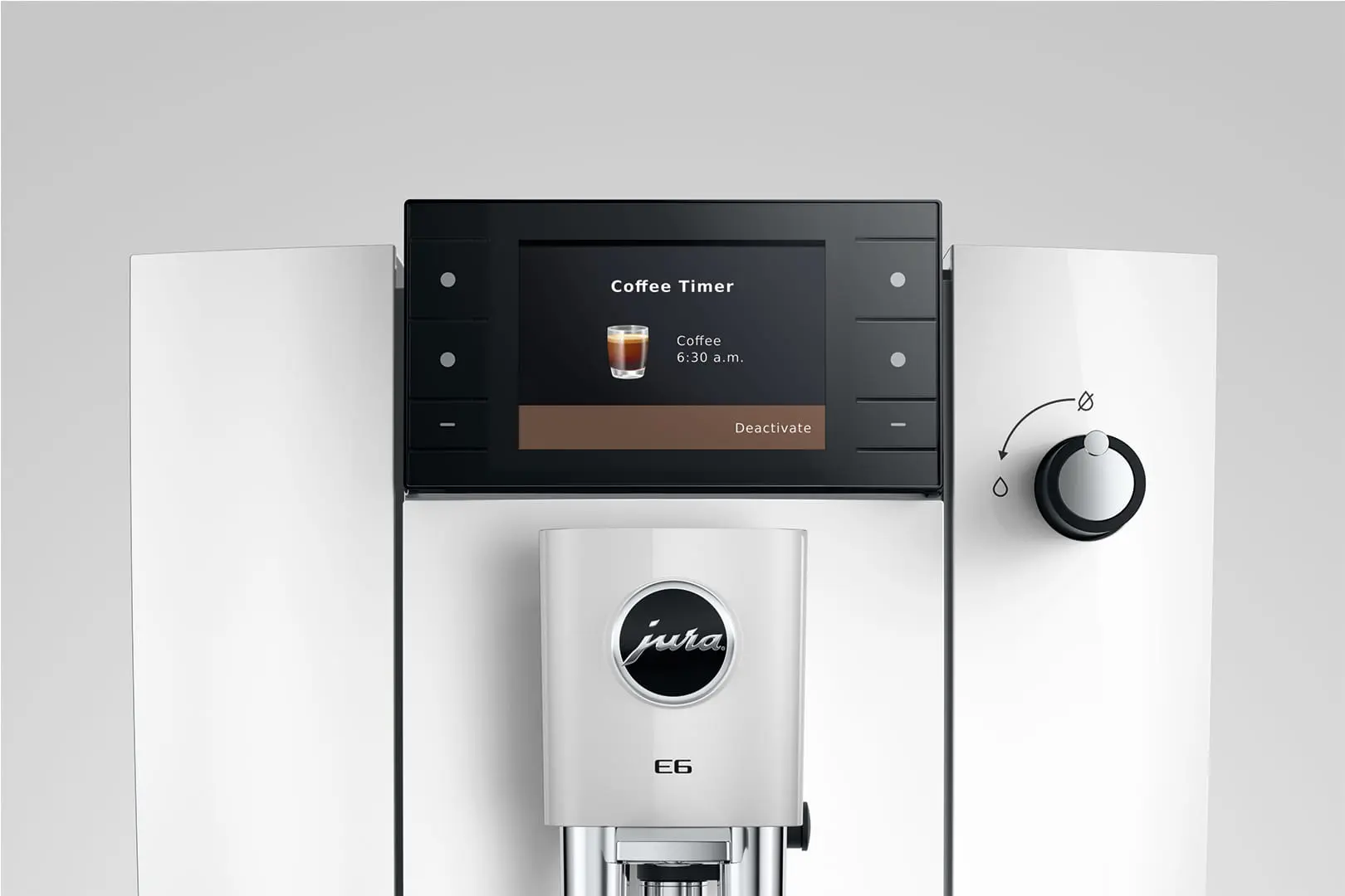 Jura E6 Piano White (ED)