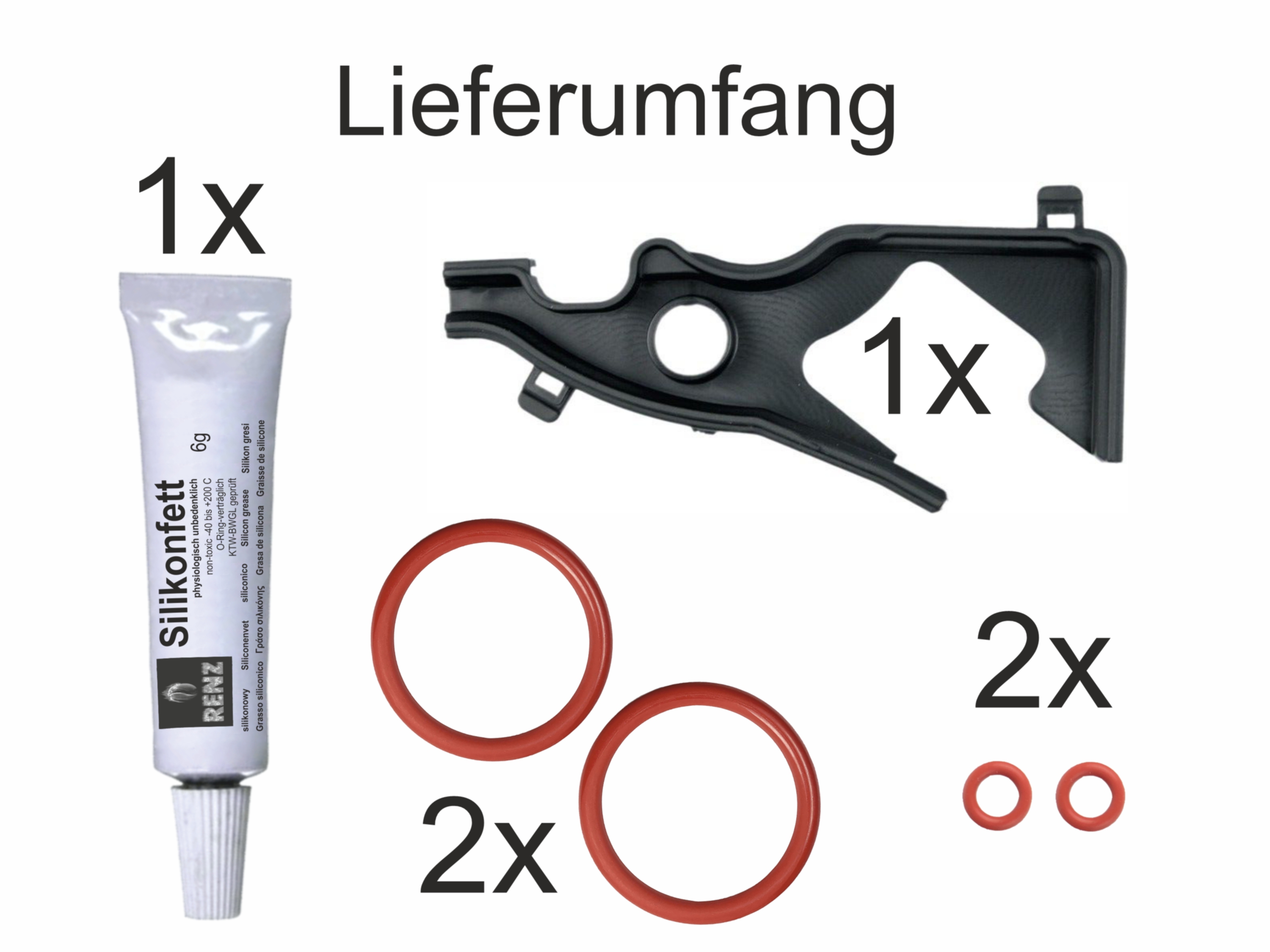 Pflegeset passend für Siemens EQ5 EQ6 EQ7 EQ8 Brühgruppe - 