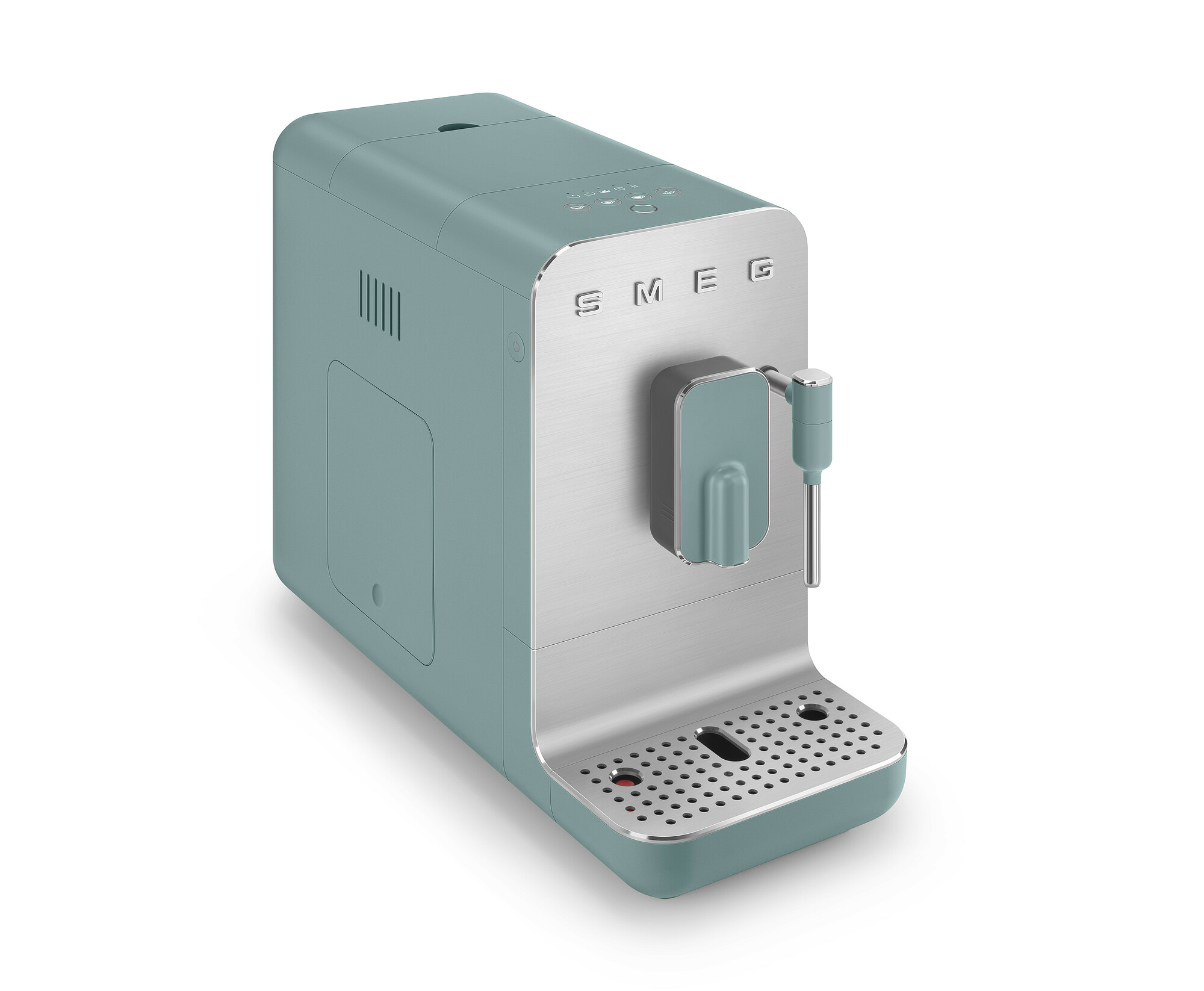 SMEG Kaffeevollautomat mit Dampffunktion Emerald Green