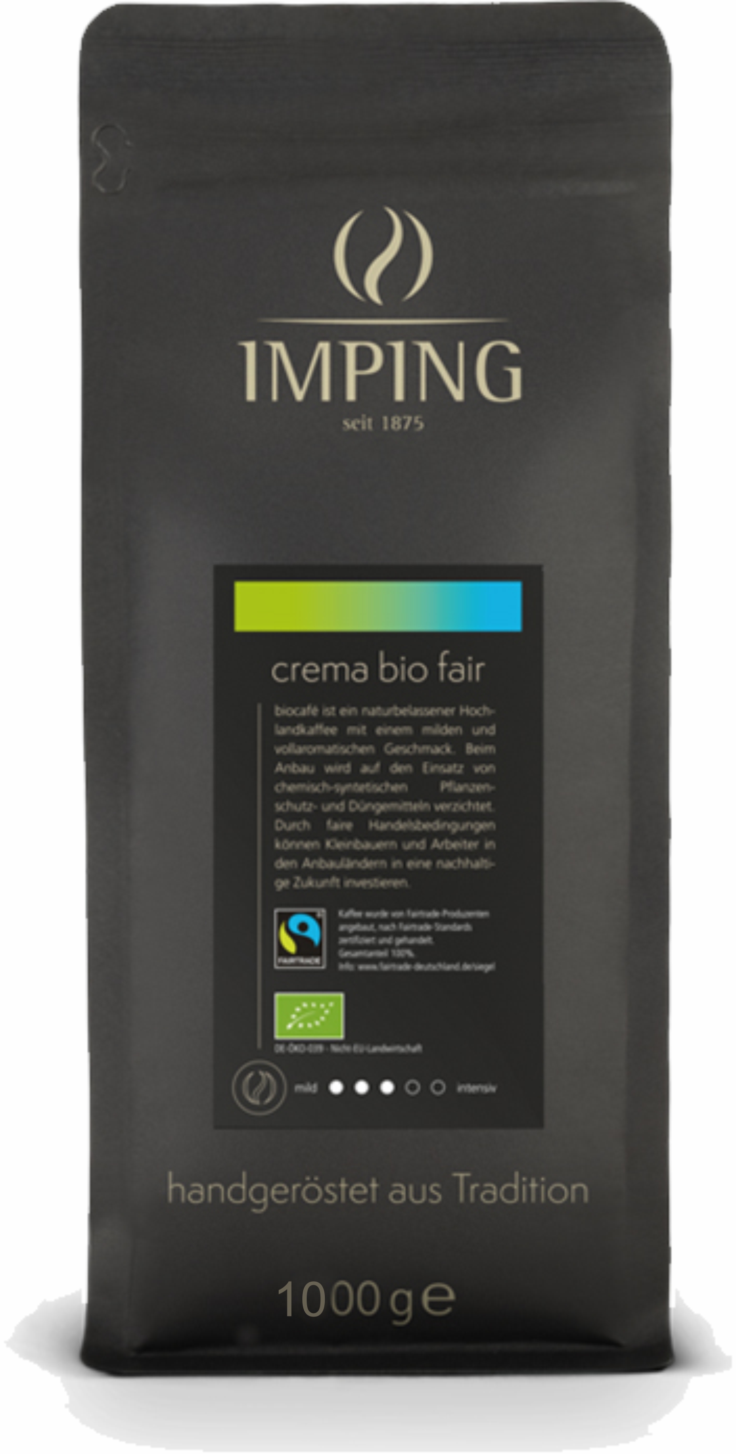 Kaffee Crema Bio Fair 1000g