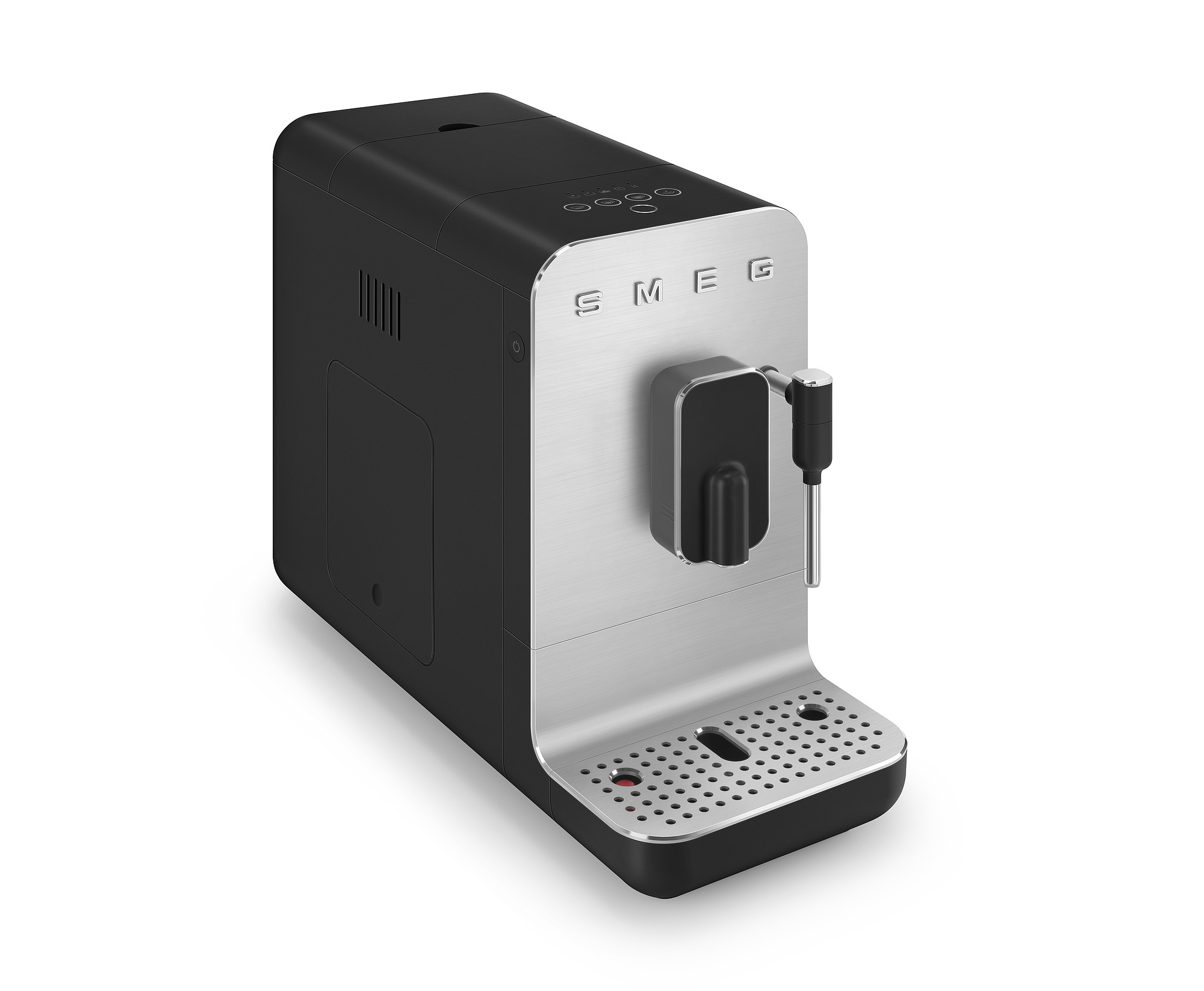 SMEG Kaffeevollautomat mit Dampffunktion Schwarz Matt