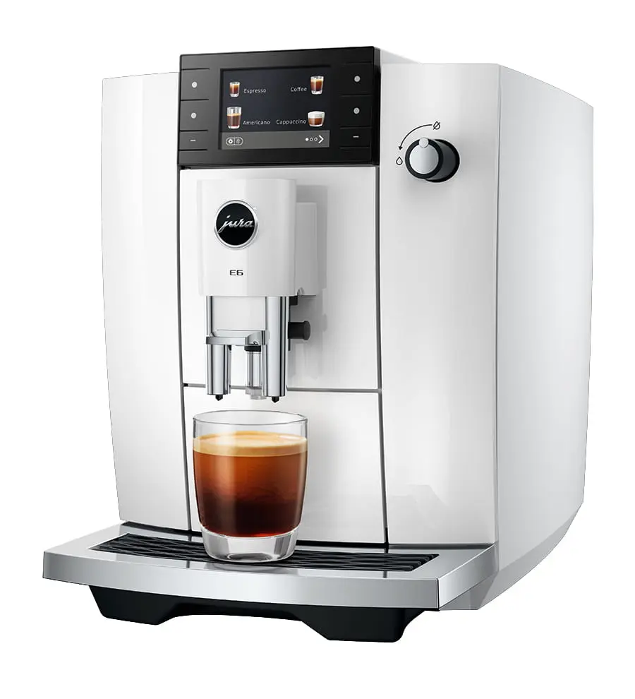 Jura E6 Piano White (ED)