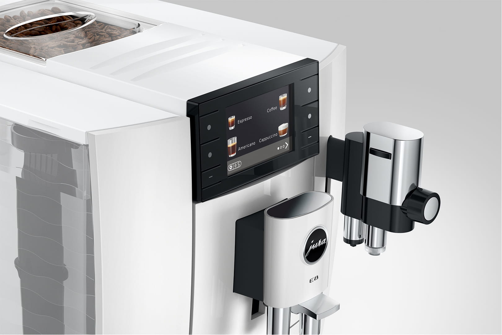 Jura E8 Piano White (ED)