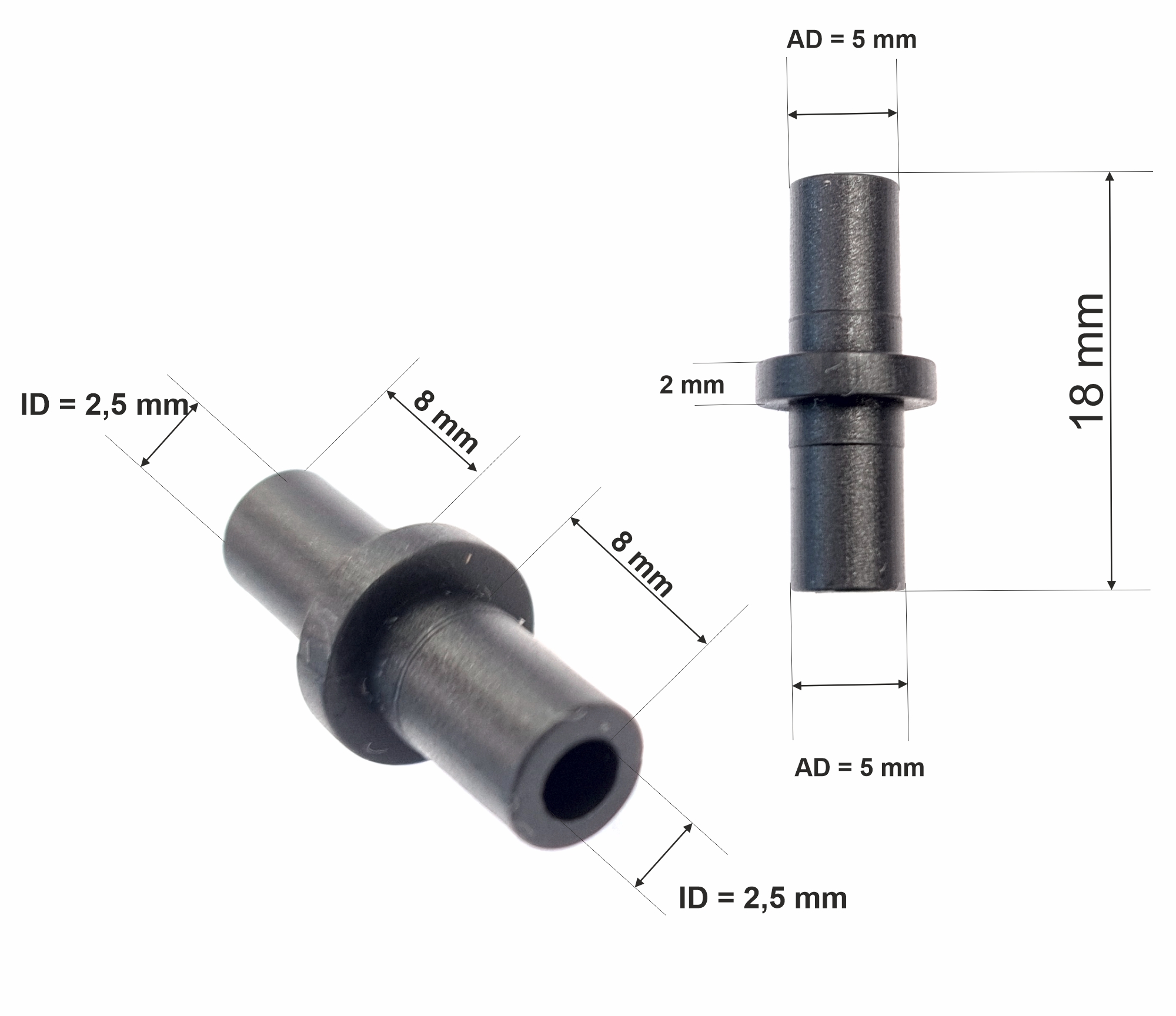 Milchschlauchanschluss Verbinder Nippel kompatibel Philips Saeco