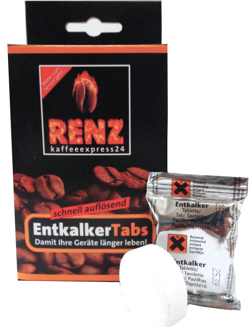 Renz Entkalker Tabs - Tabletten 10 Stück a 15 gr.