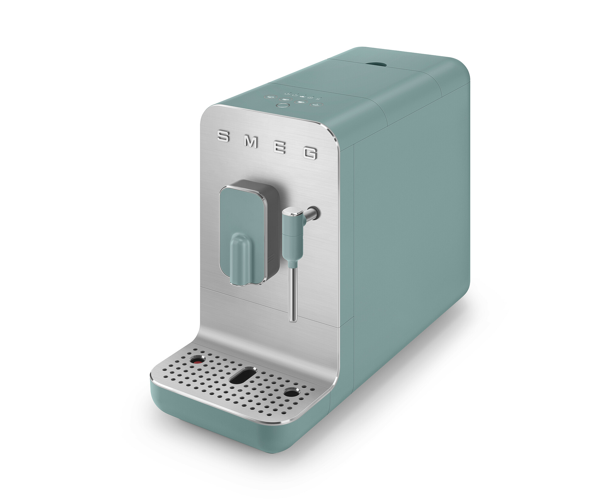 SMEG Kaffeevollautomat mit Dampffunktion Emerald Green