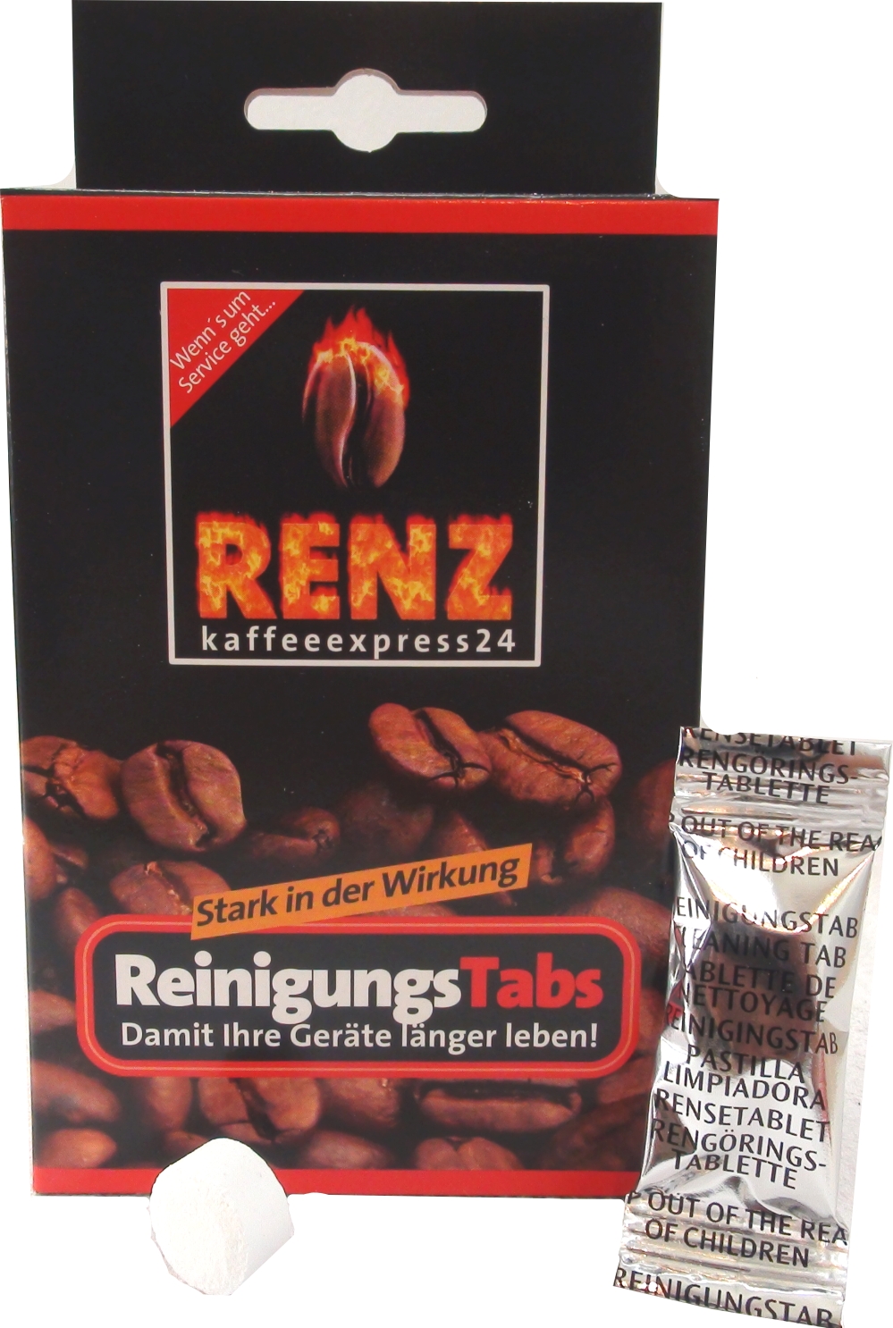 Renz Reiniger Tabs - Tabletten 10 Stück a 2,3 gr.