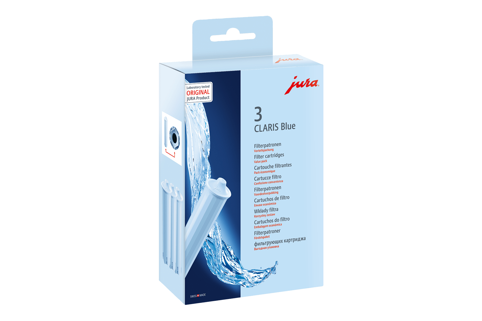 Jura Filterpatrone Claris blue 3er Set